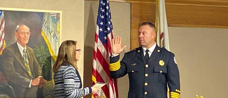 City of Marion Swearing in the New Chief